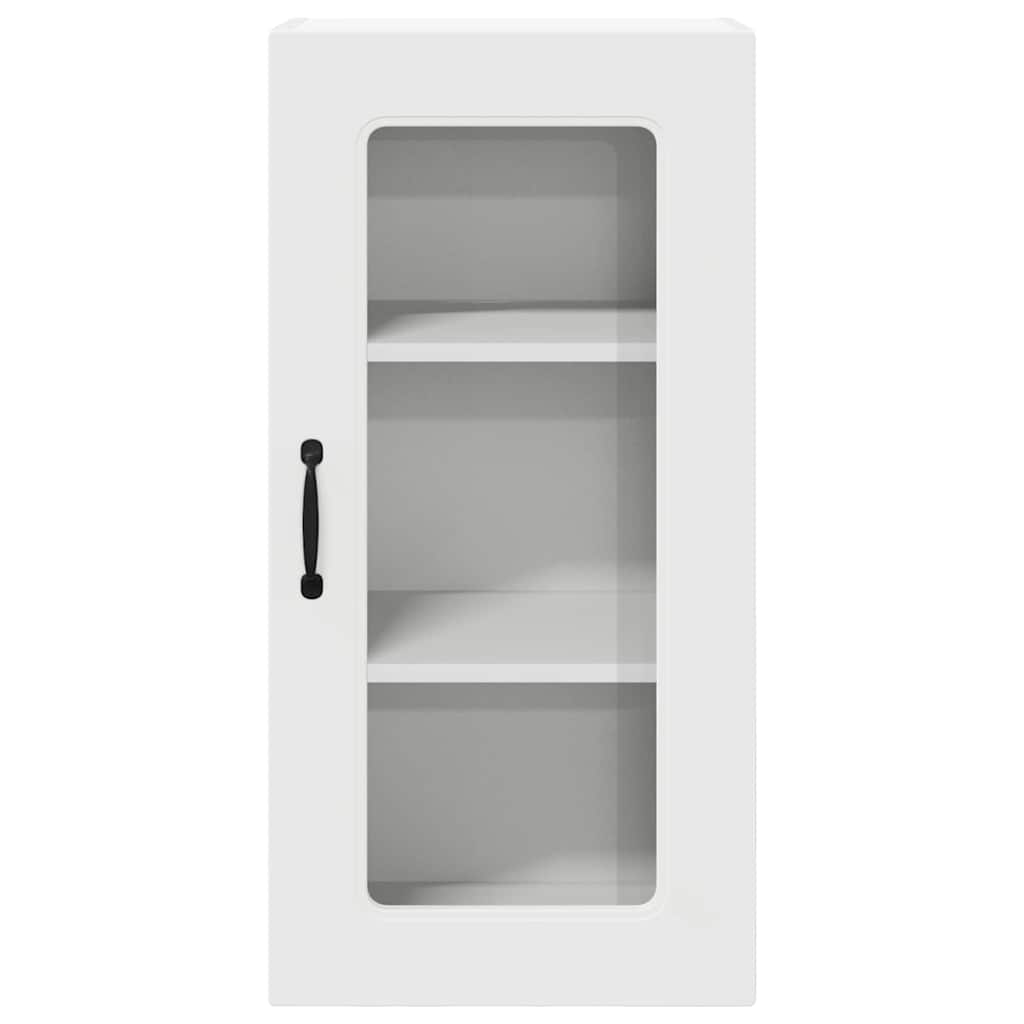 Keukenkast aan de muur Wit 40 x 31 x 80 cm Bewerkt hout