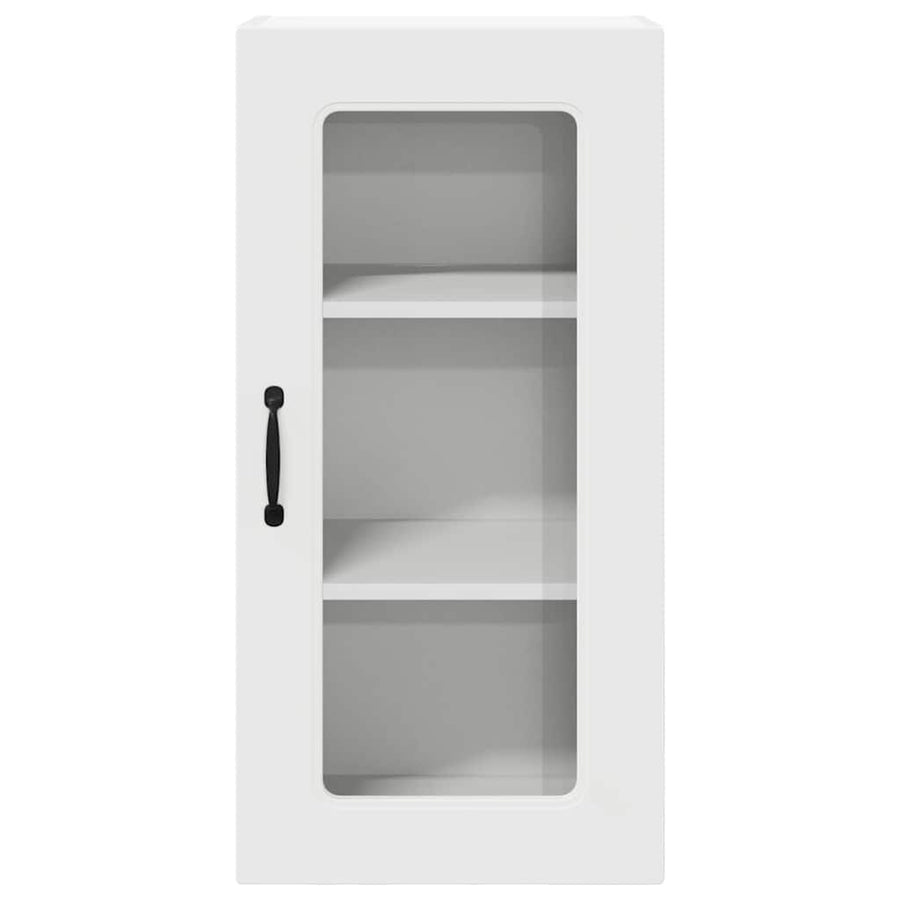 Keukenkast aan de muur Wit 40 x 31 x 80 cm Bewerkt hout