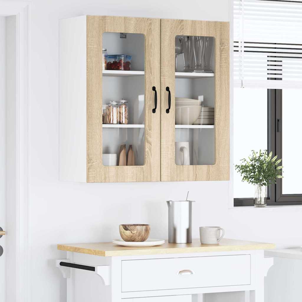 Keukenkast aan de muur met plank Sonoma Eiken 40 x 31 x 80 cm
