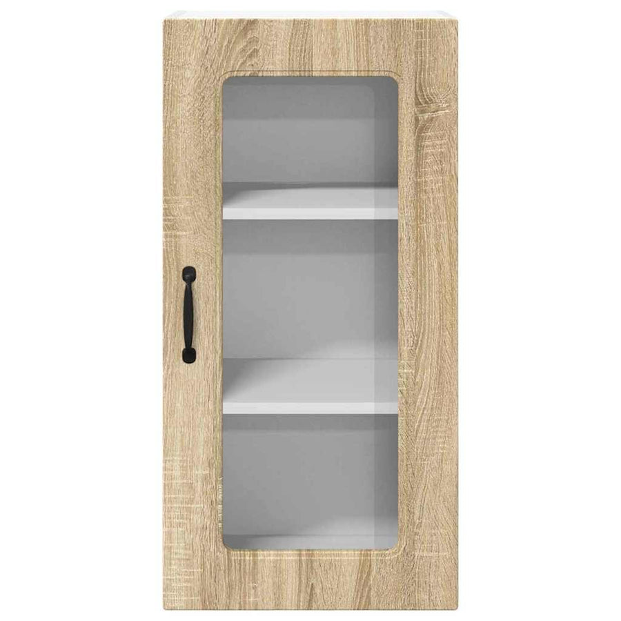 Keukenkast aan de muur met plank Sonoma Eiken 40 x 31 x 80 cm