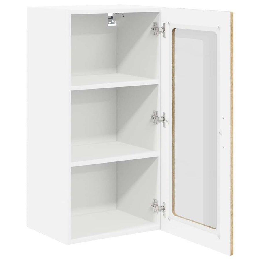 Keukenkast aan de muur 2 pcs Sonoma Eiken 40 x 31 x 80 cm