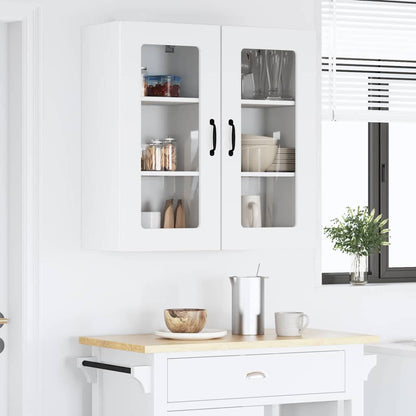 Keukenkast aan de muur met plank Hoogglans wit 40 x 31 x 80 cm