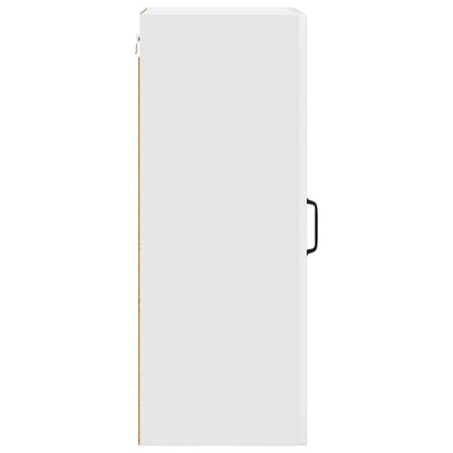 Keukenkast aan de muur met plank Hoogglans wit 40 x 31 x 80 cm