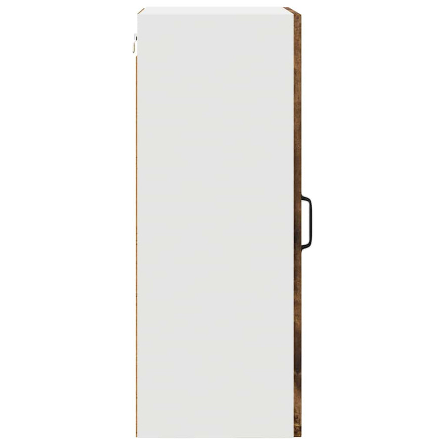 Keukenkast aan de muur 2 pcs Gerookt eiken 40 x 31 x 80 cm