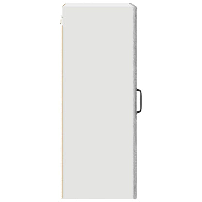 Keukenkast aan de muur met plank Grijs Sonoma 40 x 31 x 80 cm