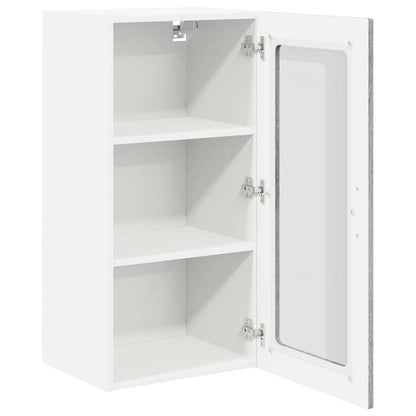Keukenkast aan de muur 2 pcs Grijs Sonoma 40 x 31 x 80 cm