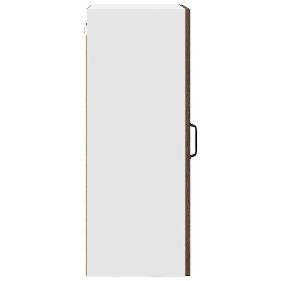 Keukenkast aan de muur 2 pcs Bruin Eiken 40 x 31 x 80 cm