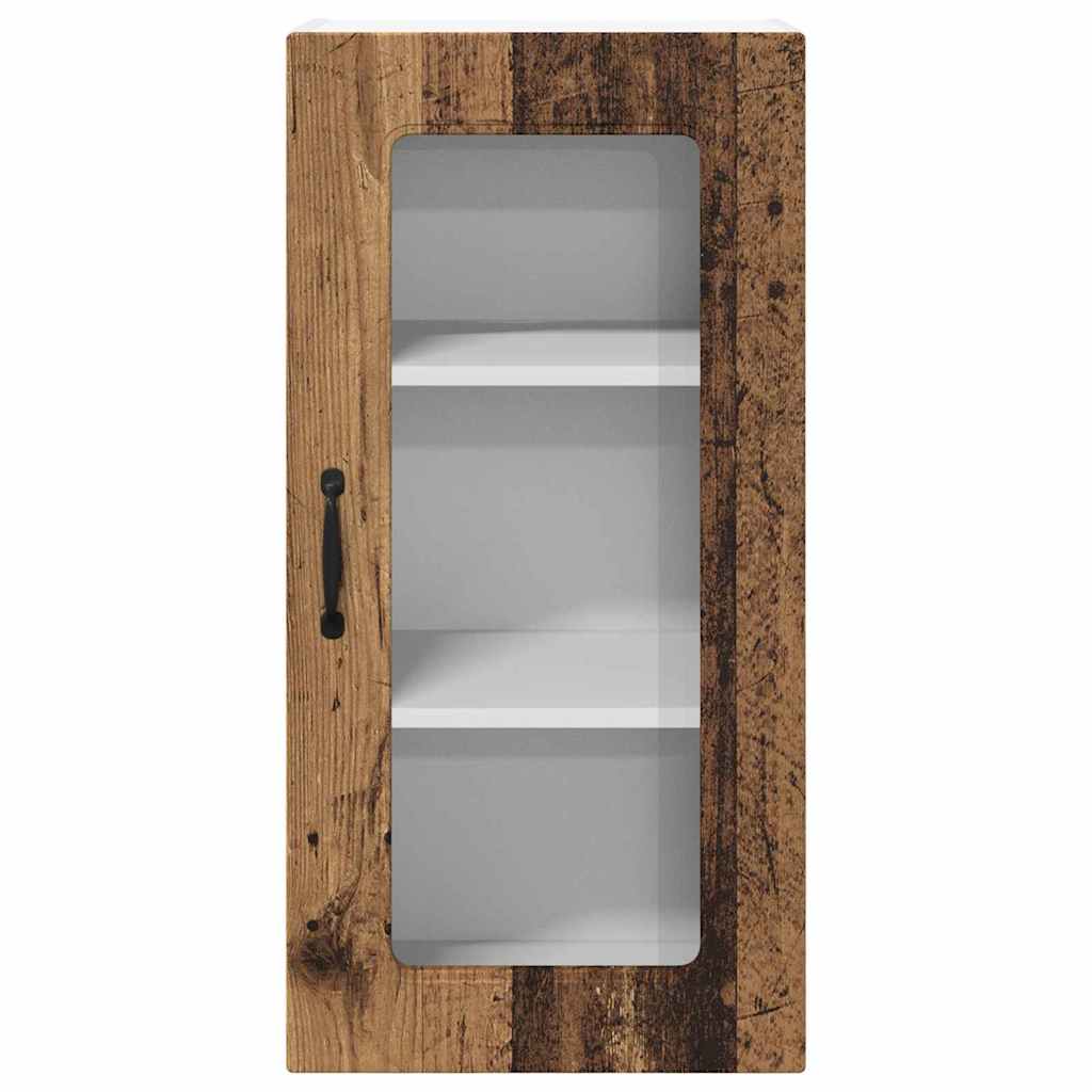 Keukenkast aan de muur Oud Hout 40 x 31 x 80 cm Bewerkt hout