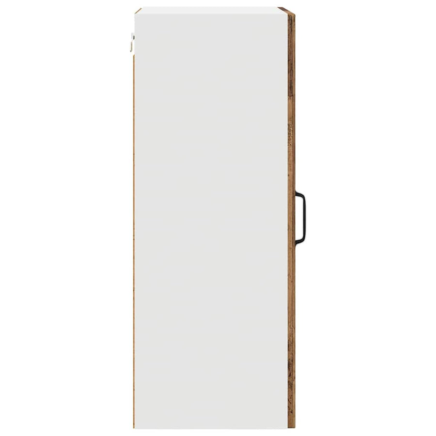 Keukenkast aan de muur met plank 2 pcs Oud Hout 40 x 31 x 80 cm