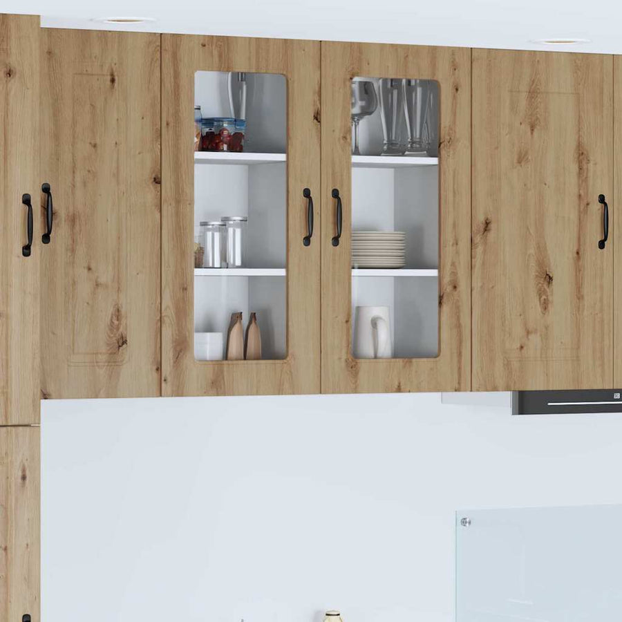 Keukenkast aan de muur met plank Artisan Eiken 40 x 31 x 80 cm