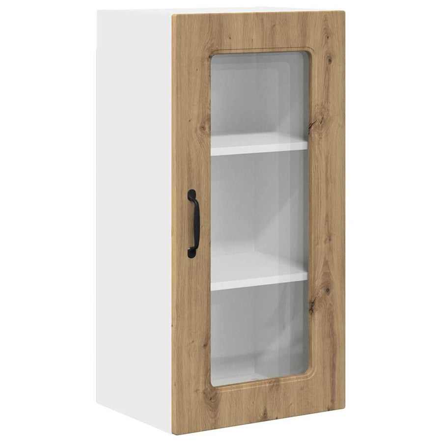 Keukenkast aan de muur met plank Artisan Eiken 40 x 31 x 80 cm