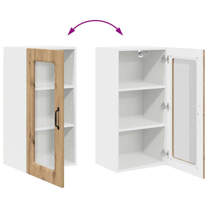 Keukenkast aan de muur met plank Artisan Eiken 40 x 31 x 80 cm