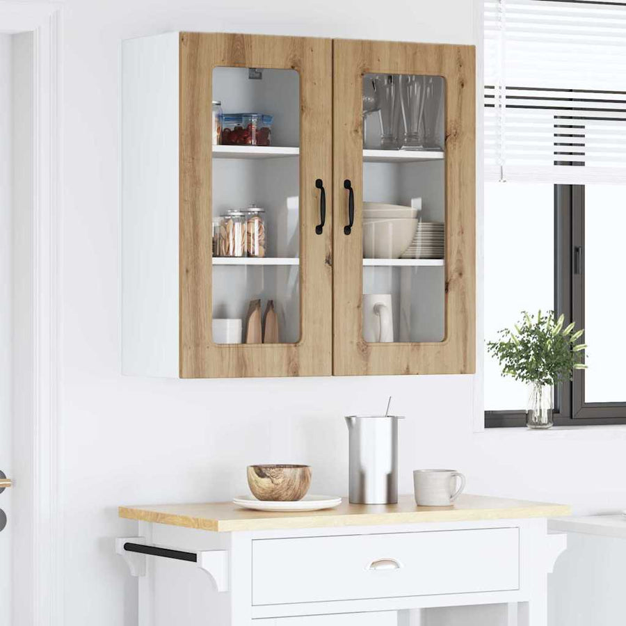 Keukenkast aan de muur 2 pcs Artisan Eiken 40 x 31 x 80 cm