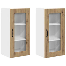 Keukenkast aan de muur 2 pcs Artisan Eiken 40 x 31 x 80 cm