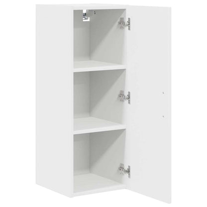 Keukenkast aan de muur 2 pcs Wit 30 x 31 x 80 cm Bewerkt hout