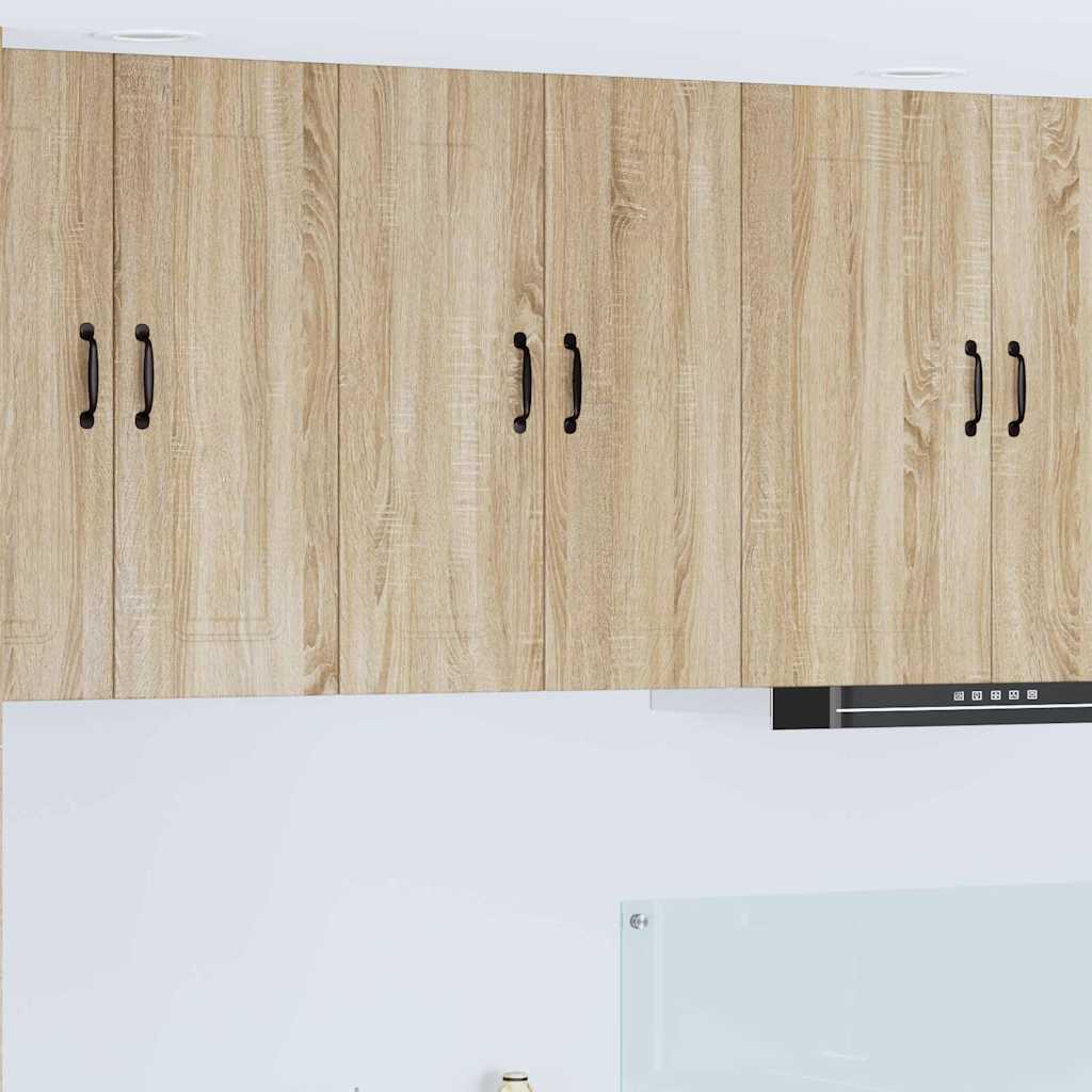 Keukenkast aan de muur met plank Sonoma Eiken 30 x 31 x 80 cm