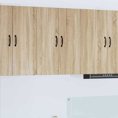 Keukenkast aan de muur met plank Sonoma Eiken 30 x 31 x 80 cm