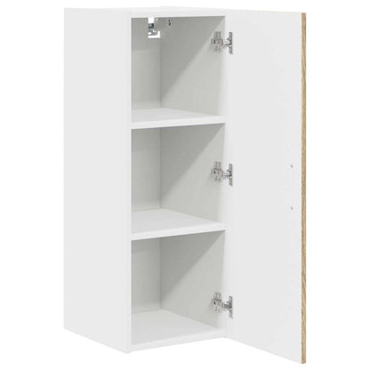 Keukenkast aan de muur met plank Sonoma Eiken 30 x 31 x 80 cm