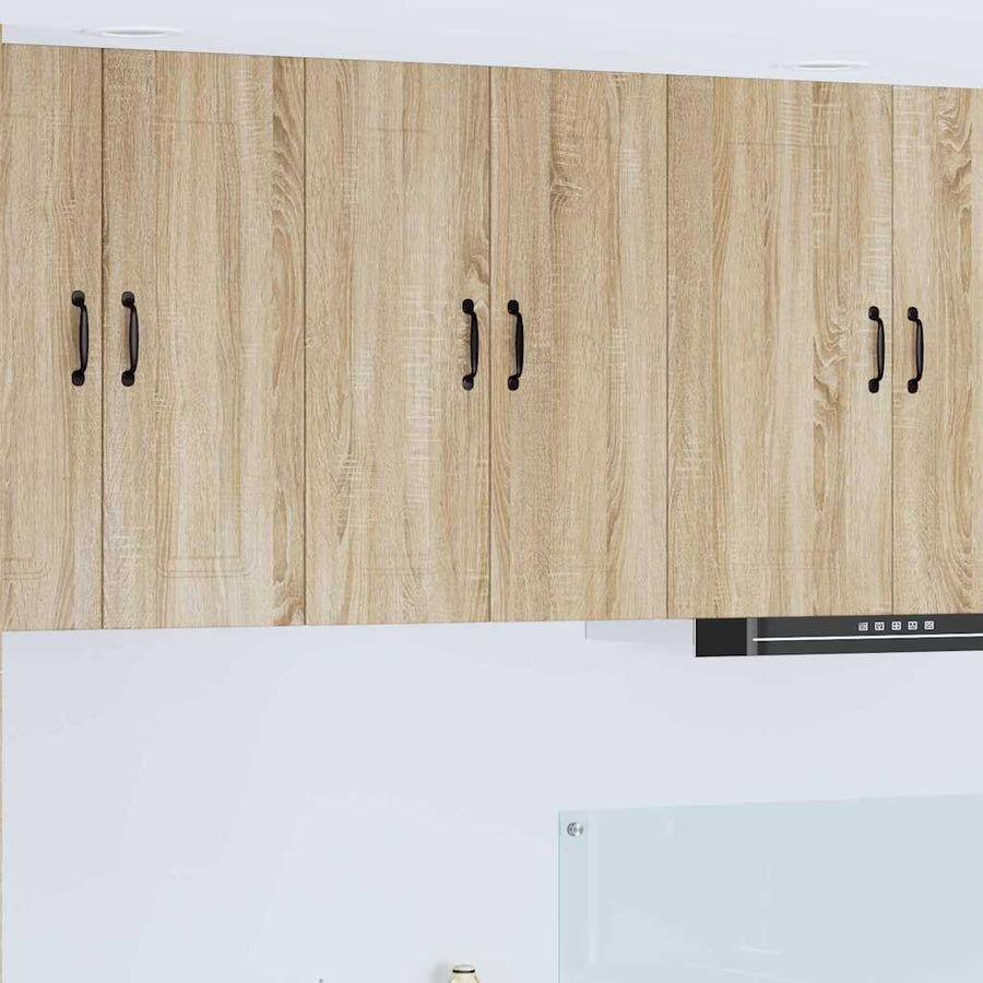 Keukenkast aan de muur 2 pcs Sonoma Eiken 30 x 31 x 80 cm