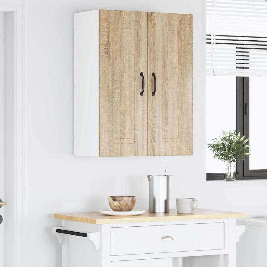 Keukenkast aan de muur 2 pcs Sonoma Eiken 30 x 31 x 80 cm