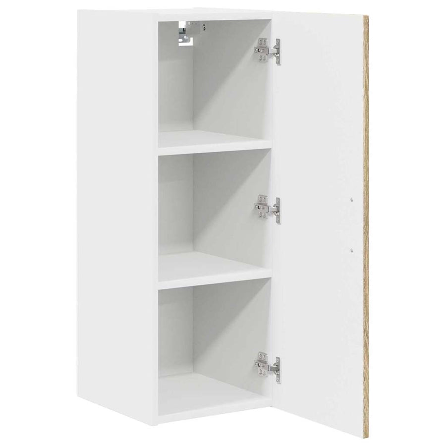 Keukenkast aan de muur 2 pcs Sonoma Eiken 30 x 31 x 80 cm