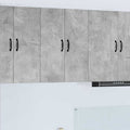 Keukenkast Kalmar Beton Grijs 30 x 31 x 80 cm Bewerkt hout