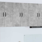 Keukenkast 30x31x80 cm beton grijs bewerkt hout