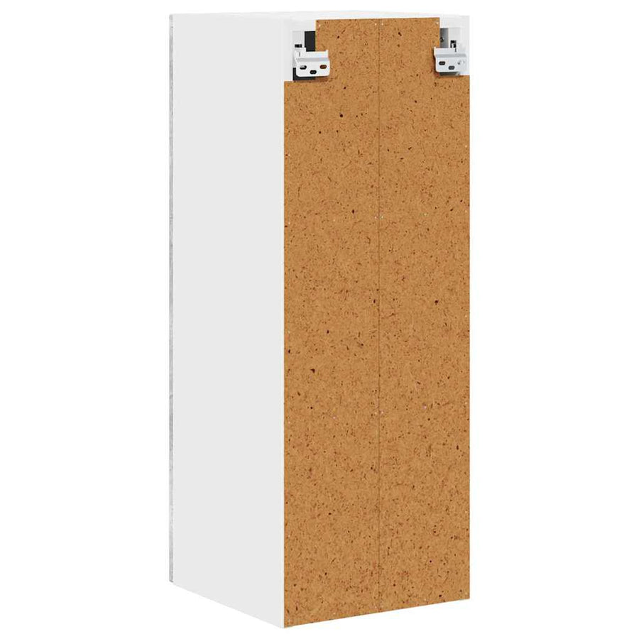 Keukenkast aan de muur 2 pcs Beton Grijs 30 x 31 x 80 cm