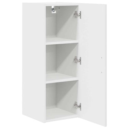 Keukenkast aan de muur met plank Hoogglans wit 30 x 31 x 80 cm