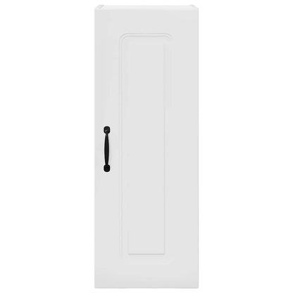 Keukenkast aan de muur met plank Hoogglans wit 30 x 31 x 80 cm