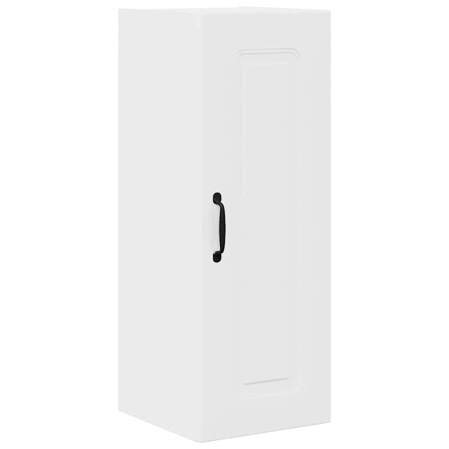 Keukenkast aan de muur 2 pcs Hoogglans wit 30 x 31 x 80 cm