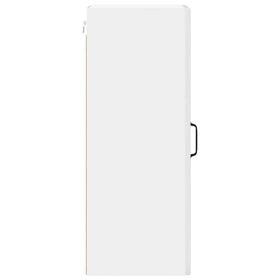 Keukenkast aan de muur 2 pcs Hoogglans wit 30 x 31 x 80 cm