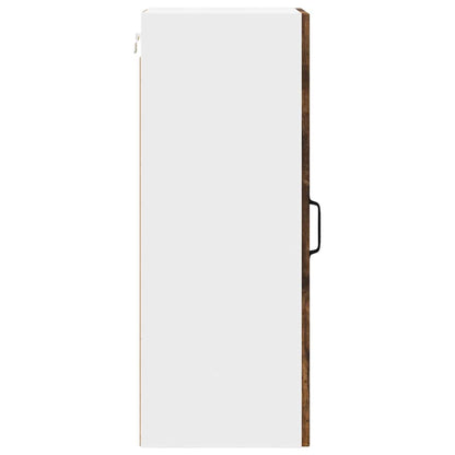 Keukenkast aan de muur met plank Gerookt eiken 30 x 31 x 80 cm