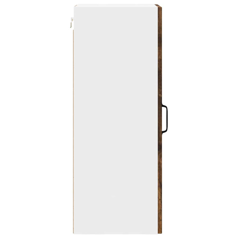 Keukenkast aan de muur met plank Gerookt eiken 30 x 31 x 80 cm