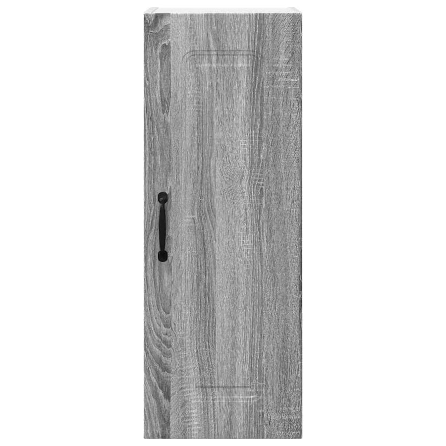 Keukenkast aan de muur met plank Grijs Sonoma 30 x 31 x 80 cm
