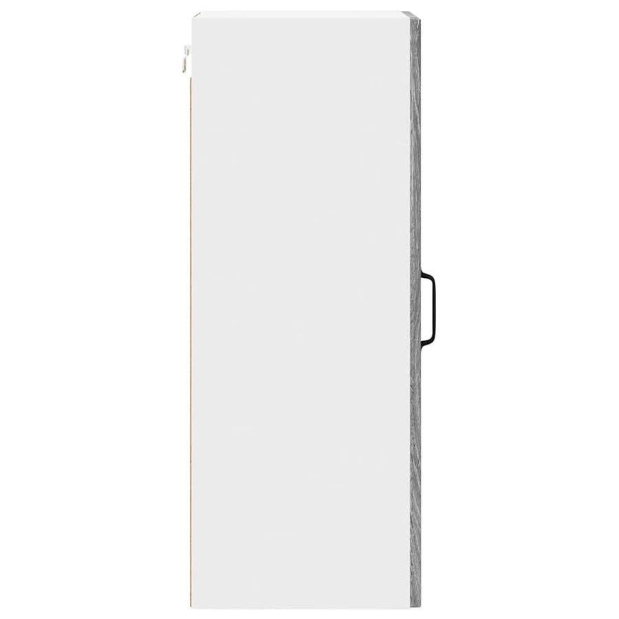 Keukenkast aan de muur 2 pcs Grijs Sonoma 30 x 31 x 80 cm