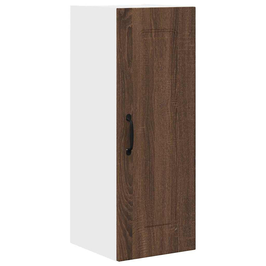 Keukenkast aan de muur Bruin Eiken 30 x 31 x 80 cm Bewerkt hout