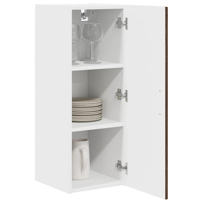 Keukenkast aan de muur Bruin Eiken 30 x 31 x 80 cm Bewerkt hout