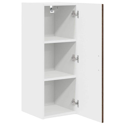 Keukenkast aan de muur 2 pcs Bruin Eiken 30 x 31 x 80 cm