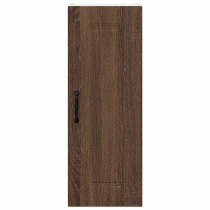 Keukenkast aan de muur 2 pcs Bruin Eiken 30 x 31 x 80 cm