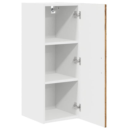 Keukenkast aan de muur Oud Hout 30 x 31 x 80 cm Bewerkt hout