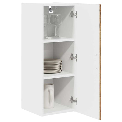 Keukenkast aan de muur Oud Hout 30 x 31 x 80 cm Bewerkt hout