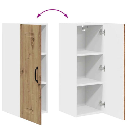 Keukenkast aan de muur met plank Artisan Eiken 30 x 31 x 80 cm