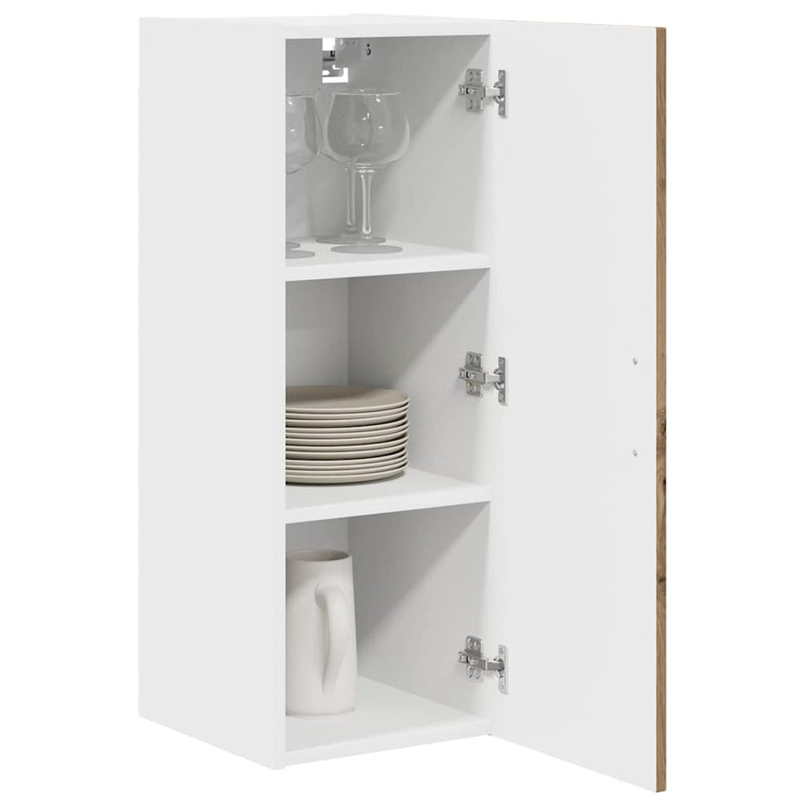 Keukenkast aan de muur met plank Artisan Eiken 30 x 31 x 80 cm