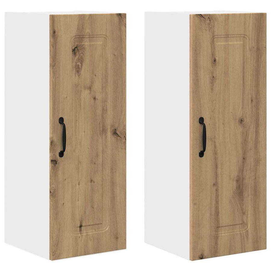 Keukenkast aan de muur 2 pcs Artisan Eiken 30 x 31 x 80 cm