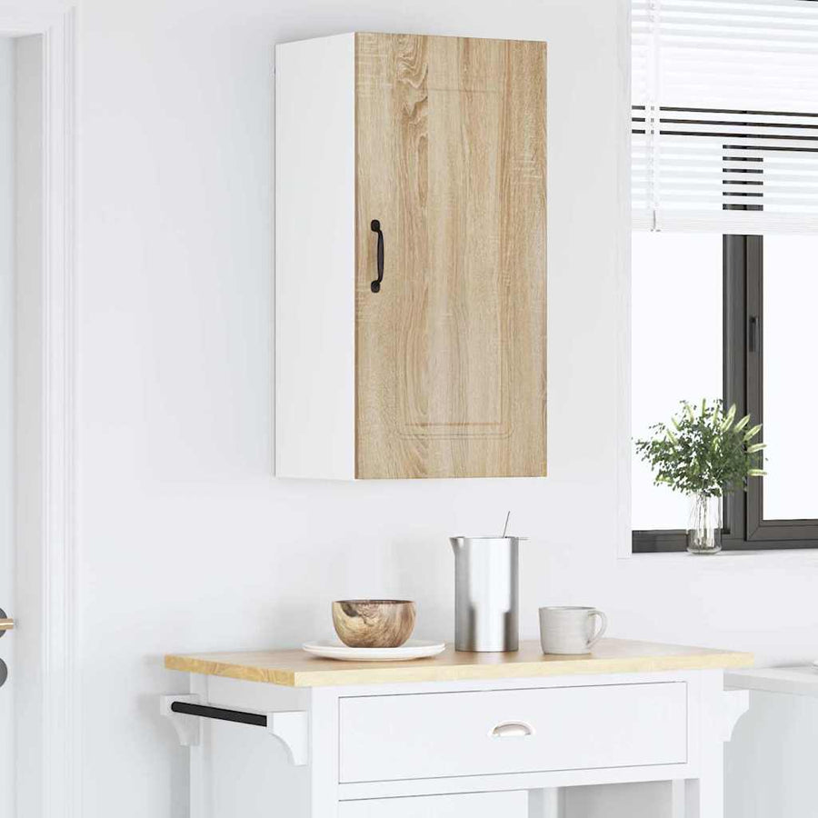 Keukenkast aan de muur met plank Sonoma Eiken 40 x 31 x 80 cm