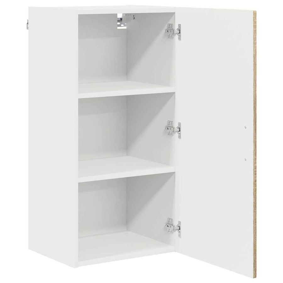Keukenkast aan de muur met plank Sonoma Eiken 40 x 31 x 80 cm