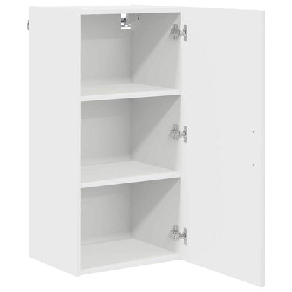Keukenkast aan de muur met plank Hoogglans wit 40 x 31 x 80 cm
