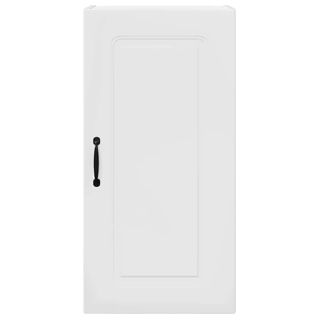 Keukenkast aan de muur met plank Hoogglans wit 40 x 31 x 80 cm