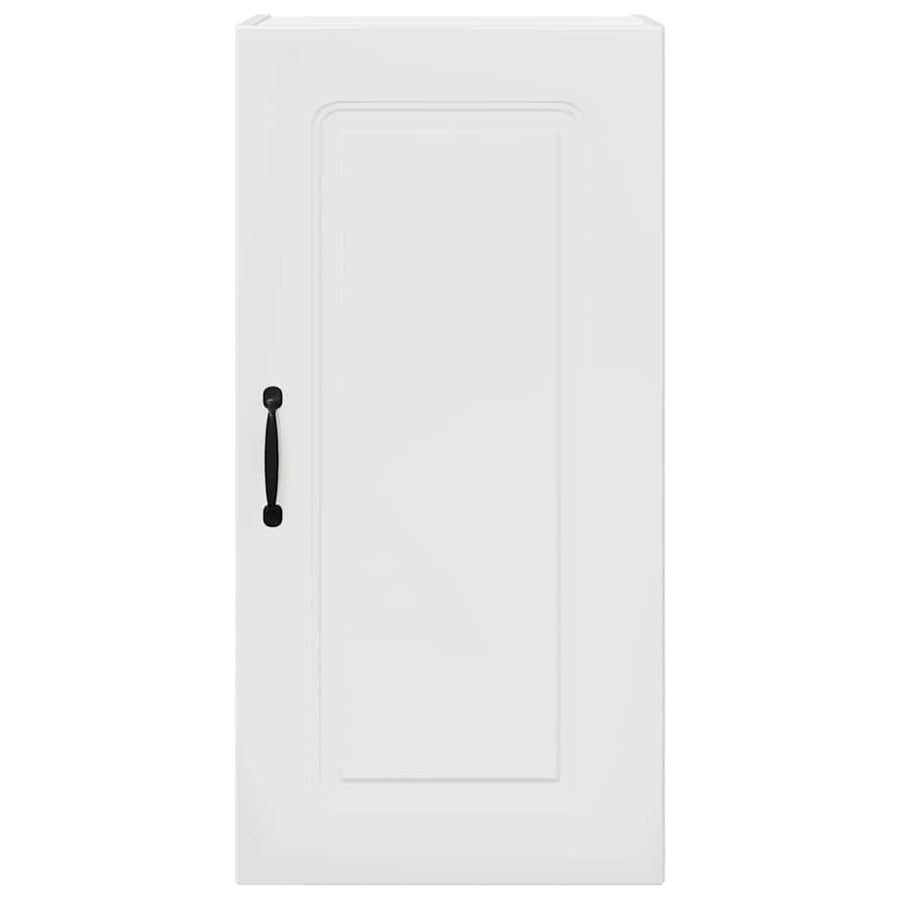 Keukenkast aan de muur met plank Hoogglans wit 40 x 31 x 80 cm